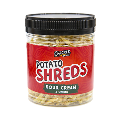 Crackle Snacks Potato Shreds - Sour Cream and Onion