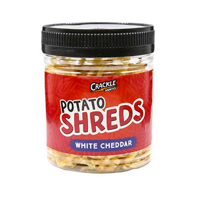 Crackle Snacks Potato Shreds - White Cheddar